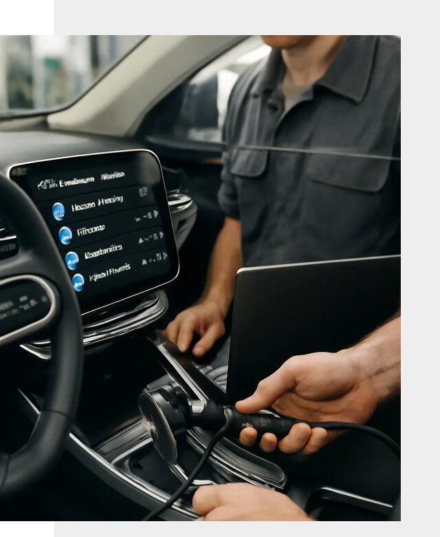 Установка приложений Geely для мультимедиа автомобиля в Бирске
