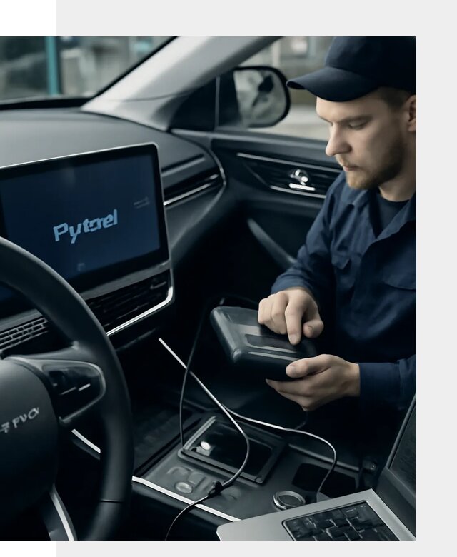 Русификация автомобилей Jetour с адаптацией меню в Бирске