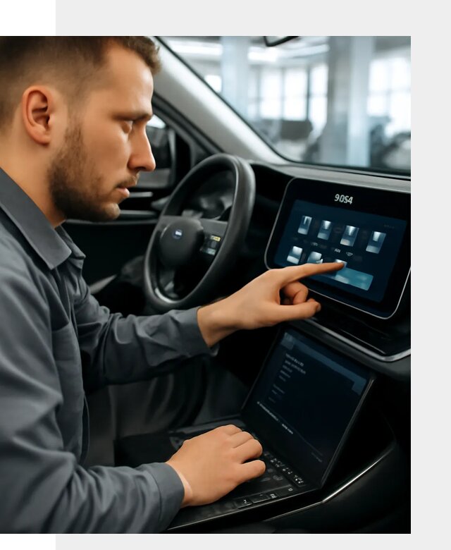 Установка приложений и сервисов Jetour в автомобиле в Бирске