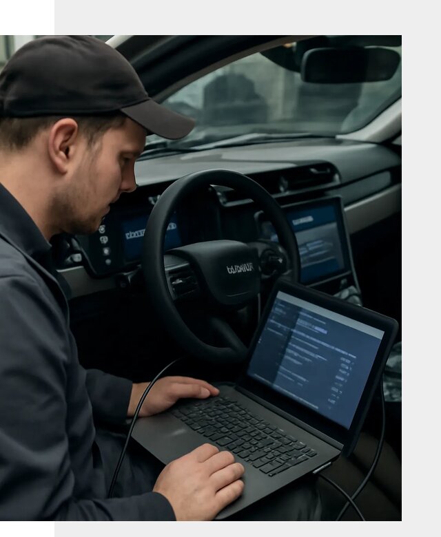 Профессиональная русификация автомобилей Lynk Co в Бирске