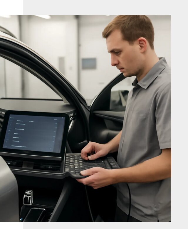 Русификация мультимедиа автомобилей Lynk Co в Бирске