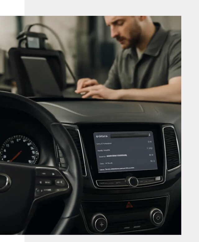Русификация приборной панели SsangYong на авто в Бирске