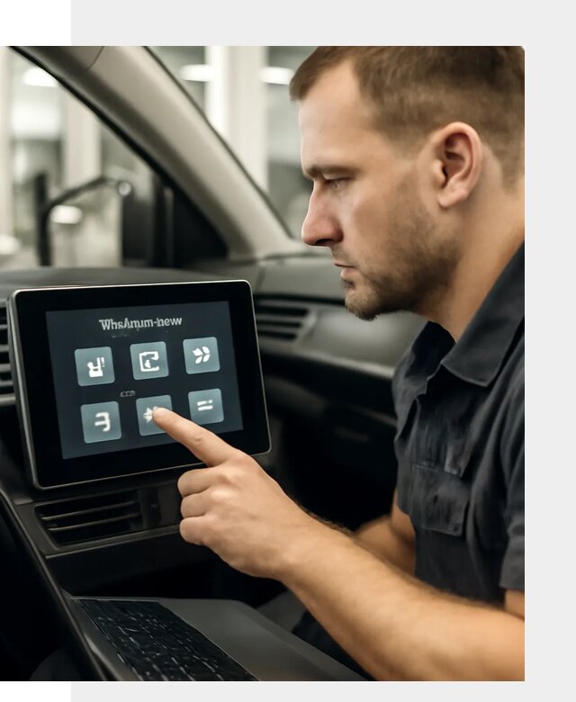 Установка приложений в автомобиль под ключ в Бирске