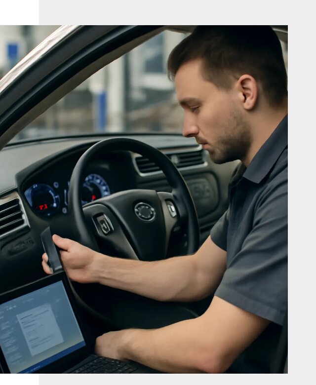 Русификация приборной панели Nissan для авто в Бирске
