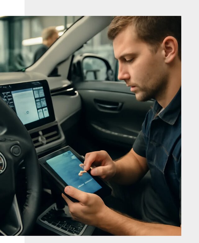 Установка приложений Toyota на мультимедиа в Бирске